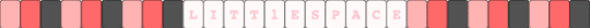 Little space - beige,red,gray