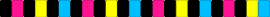 Pan & black single - light blue,pink,yellow,pan,colorful,rainbow,single