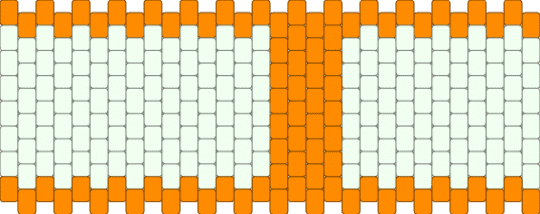 pill bottle - orange,white