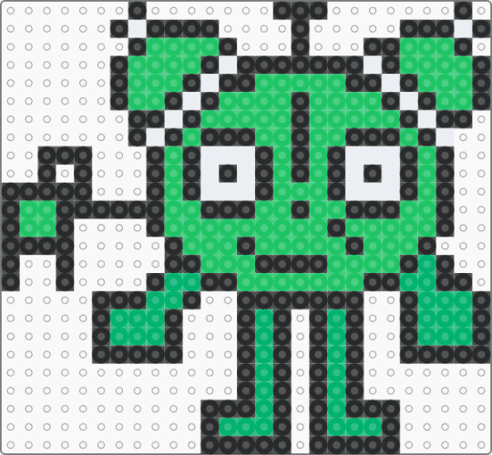 Clock itft!! - green