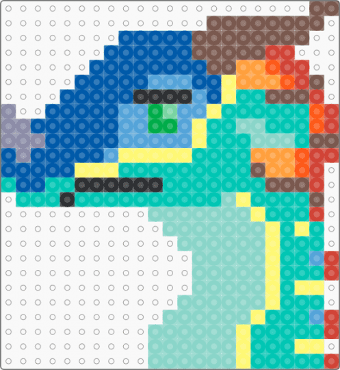 glory headshot (WoF) - blue,tan,light blue,teal