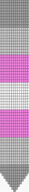 Demigirl tie - beige,pink