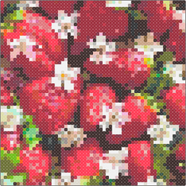 Starwberry fields forever - strawberry,fruit,food,beatles,musical,tribute,sweet,red