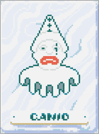 Canio - gray, light blue, white