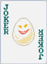 Egg - beige, gray, pink, white