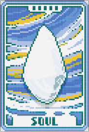The Soul - blue, gray, light blue, white