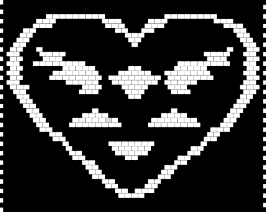 Deltarune rune - black