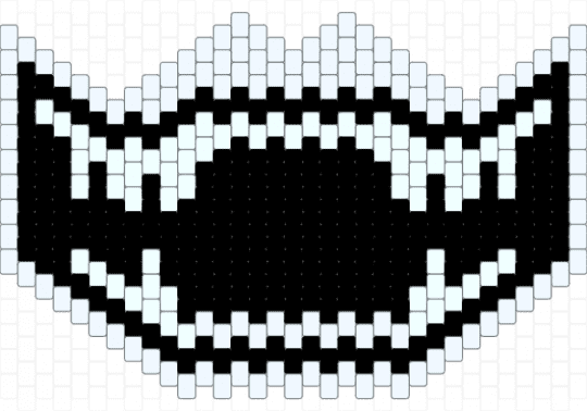 Murder Drones Mask - white,black