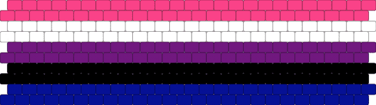 Genderfluid Pride Cuff - genderfluid, pink, pride, purple
