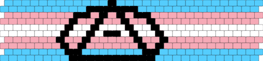 Trans Therian Cuff!!! - pink,light blue,therian,pride,trans