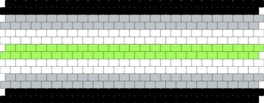 Agender Pride Cuff - white,pride,agender