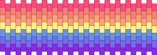 Xenogender pride cuff - orange,xenogender,pride