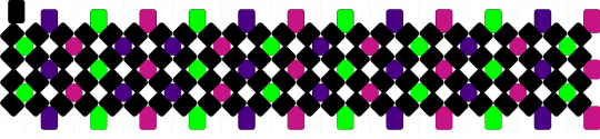 Cuff for my store maybe - black,purple,green,pink
