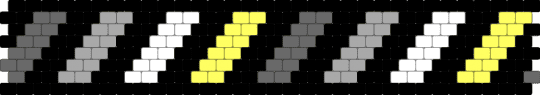 Demi caution tape - black,gray,beige,yellow