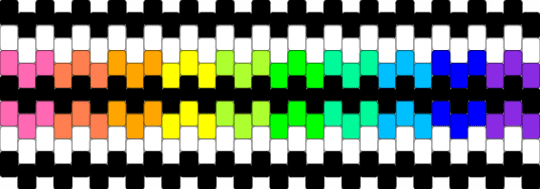 labelfuck Pride Cuff - black,white,purple,colorful,pride,lgbtqai,lgbt,lgbtq,lablefuck