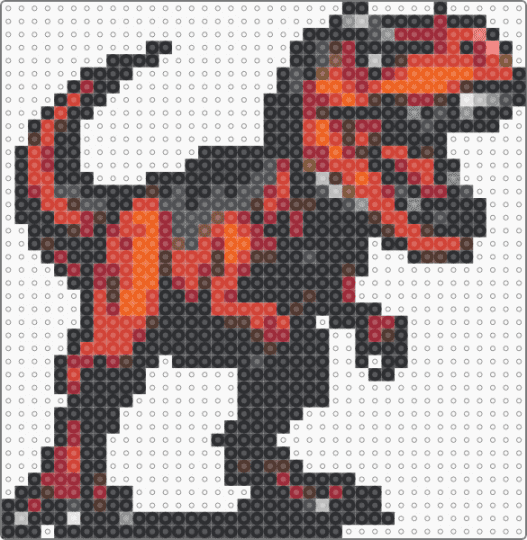 migo dino - black,red,brown