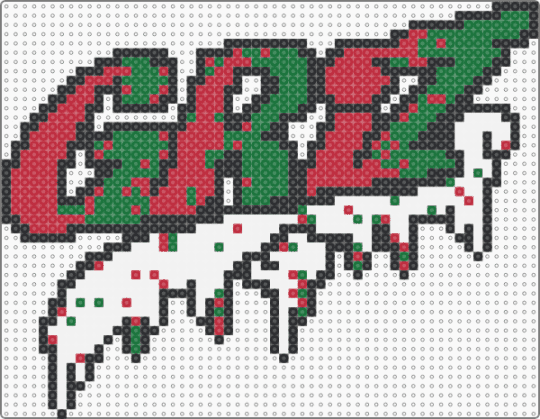 grizmas_snowy - griz,christmas,holiday,edm,snow,dj,music,logo,red,green