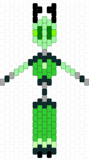 TINY TALLEST SPORK || Invader Zim - teal,green,invader zim,iz tallests,almighty tallest,spork,tallest spork,iz tallest spork,utensil