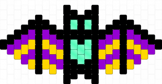 BYAT - purple,yellow,bat,theriotype,animal