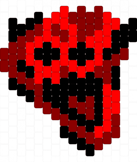 PHEN-228 head || The Boiled One Phenomenon - black,red,phen228,the boiled one,the boiling one,phen 228,the boiled one phenomenon