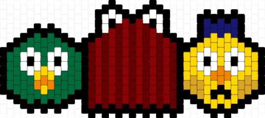 DHMIS thingy for a necklace || remix - brown, dhmis, dont hug me im scared, green, necklace, red, yellow