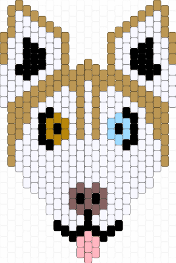 Ace patern! || REMIX - ace, dog, gold, husky, occupational therapy, puppy, therapy, white
