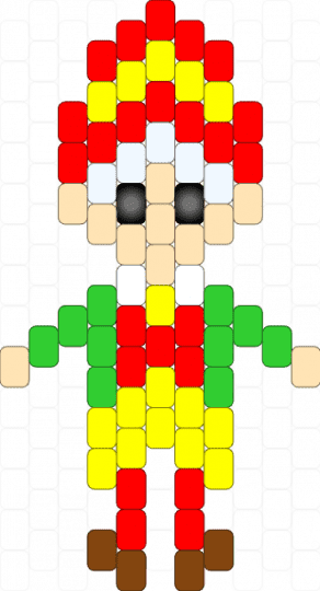 KEEBLER ELF - red,yellow