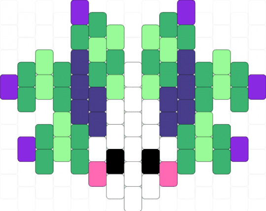 Leaf sheep!! - purple,teal,green,leaf sheep,sea slug,animal