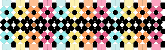 colorful x-base for rotator - light blue,yellow,pink