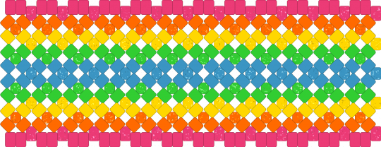 rainbow gradient - pink,orange,yellow,green