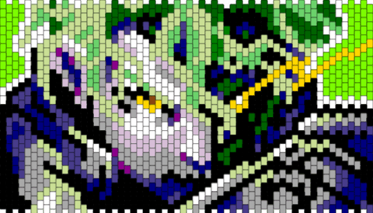 Sebek zigbolt - yellow,beige,purple,green
