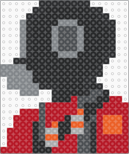 Pyro from TF2 !! - black, fire, gray, pyro, red, tf2