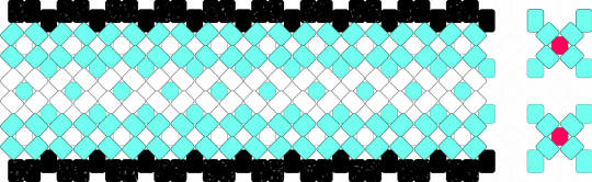Miku cuff - light blue