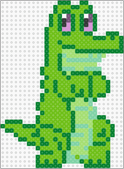 Cute alligator - alligator,animal,green