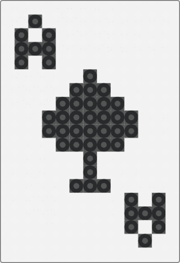 Ace of Spades - card,white,cotdcardgames