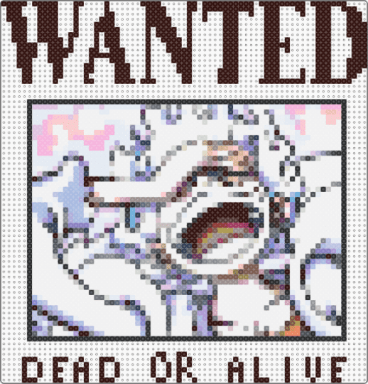 Wanted! Dead or alive - brown, gray, pink, white