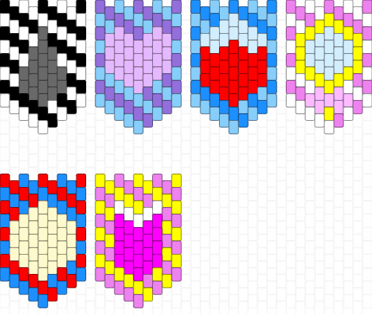 Dandy's World Banners Pt3: Rares - light blue,pink,yellow,dandys world,blot,flutter,gigi,glisten,goob,scraps,banner