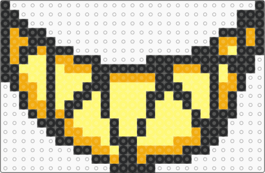 Alastors smile [yes im getting into hazbin hotel] - orange,yellow