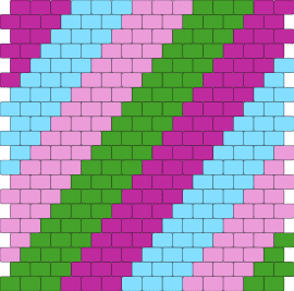 Idk - diagonal,stripes,panel,vibrant,bold,standout,lively,pop,colorful,pink,green,ligh