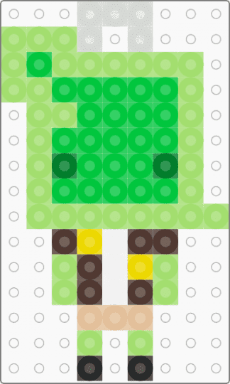 Avery Keychain - green,at the crossroads,dont turn left,minecraft,arg,avery,keychain