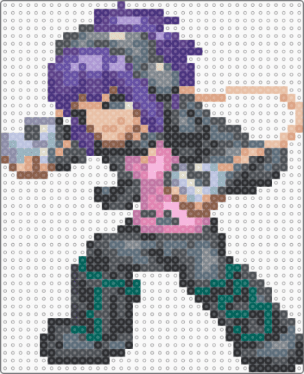 Kyoka Jiro - gray, purple