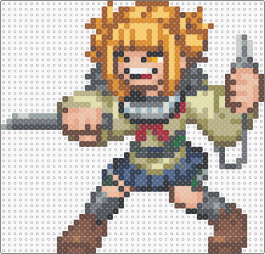 Himiko Toga - brown, colorful, gray, tan