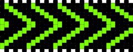 Green Alien - green,black