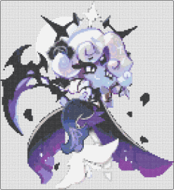 Black Pearl Cookie - gray,purple,pink