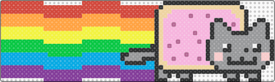 nyan cat - pink,red,yellow,colorful