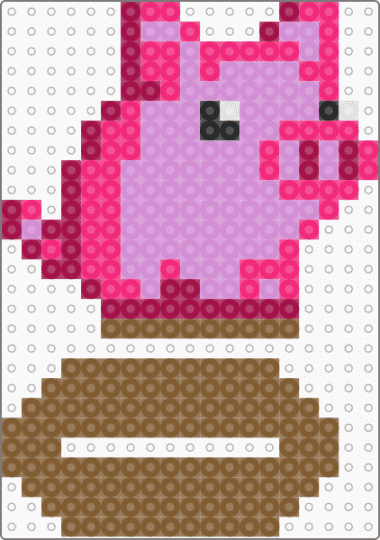piggy - pink,tan