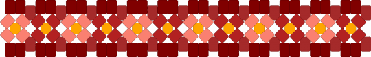 red flowers - brown,red