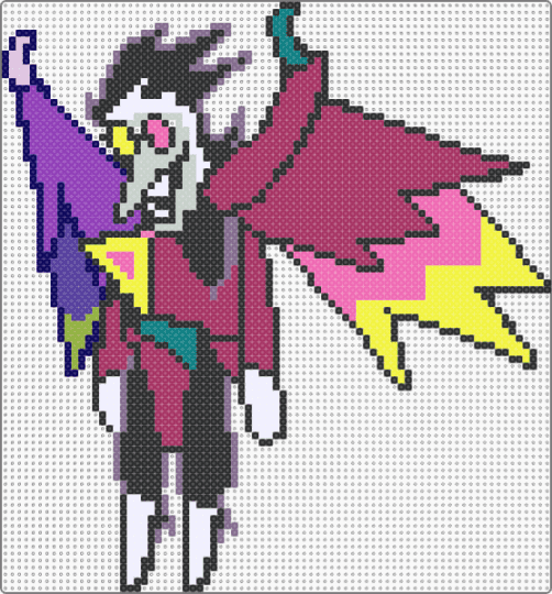 Neo spamton Spite - character, deltarune, neon, pink, purple, spamton, spamton deltarune, spamton g spamton, spamton neo, video game