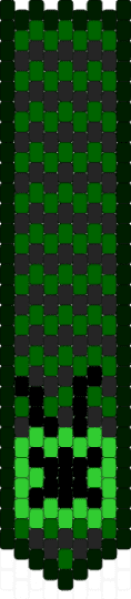 Wip vee tie - black,green,vee,tie,tv