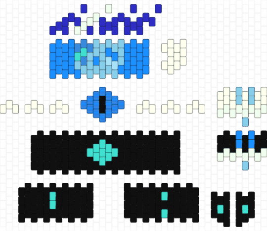 Shadow milk cookie Clown - black, clown, cookie run kingdom, crk, crk beasts, light blue, shadow, shadow milk, shadow milk cookie, trickster